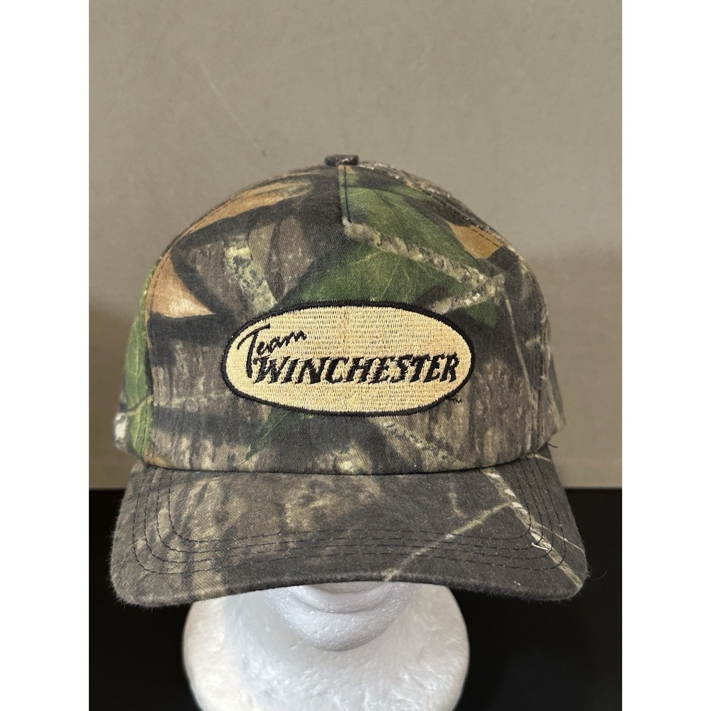 Team Winchester Camo SnapBack Hat